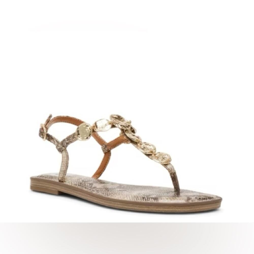 NWOT! DV by Dolce Vita Women's Natural Jaime T-Strap Sandal